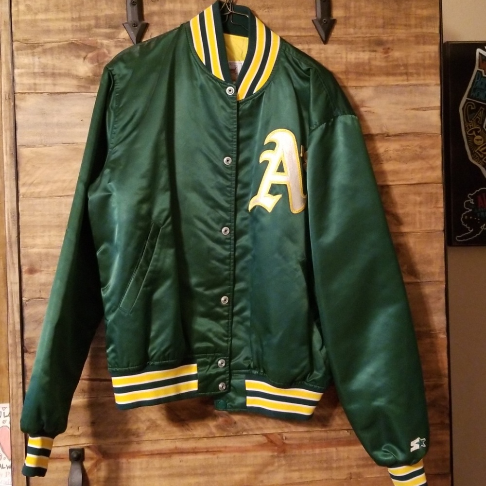 Vintage Oakland A's jacket sz large